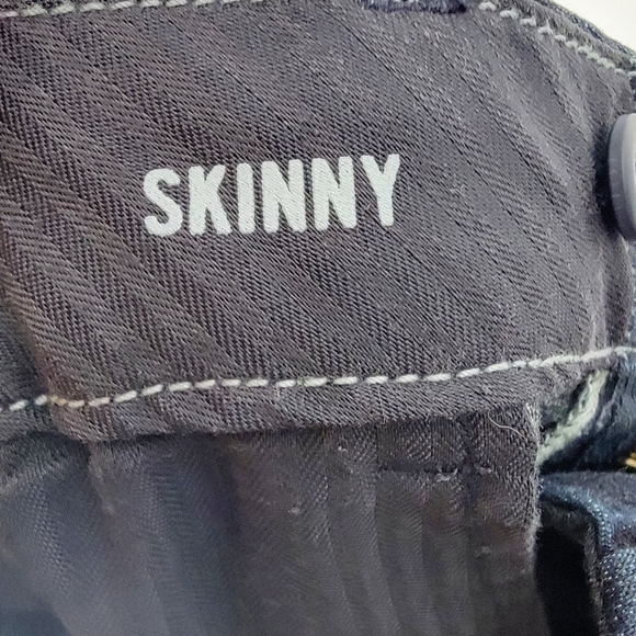 ❗️4/$20 Banana Republic Midrise Skinny Jeans Dark Blue Size 28 - Picture 7 of 8